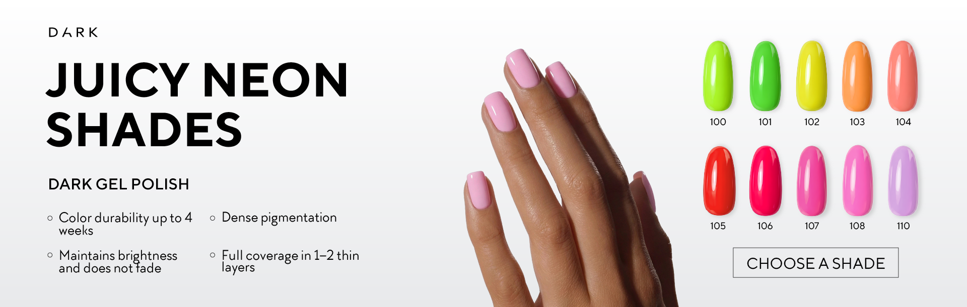 Jucy neon shades colors!