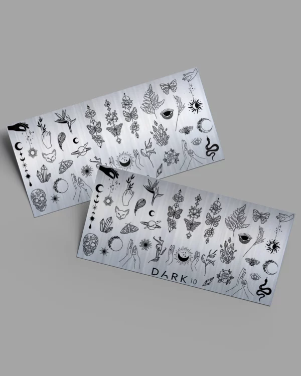 DARK Plate for stamping 10