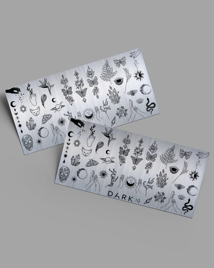 DARK Plate for stamping 10