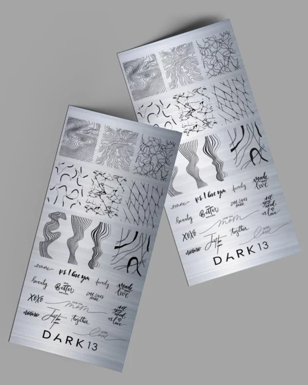 DARK Plate for stamping 13