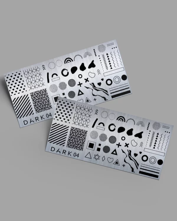 DARK Plate for stamping 04