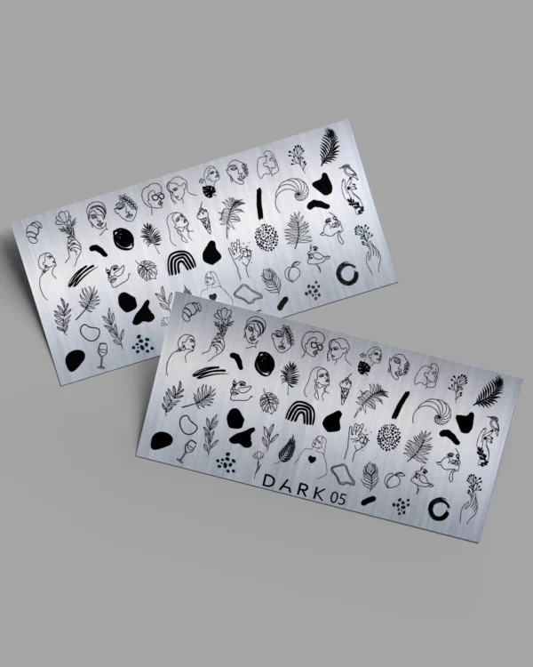DARK Plate for stamping 05