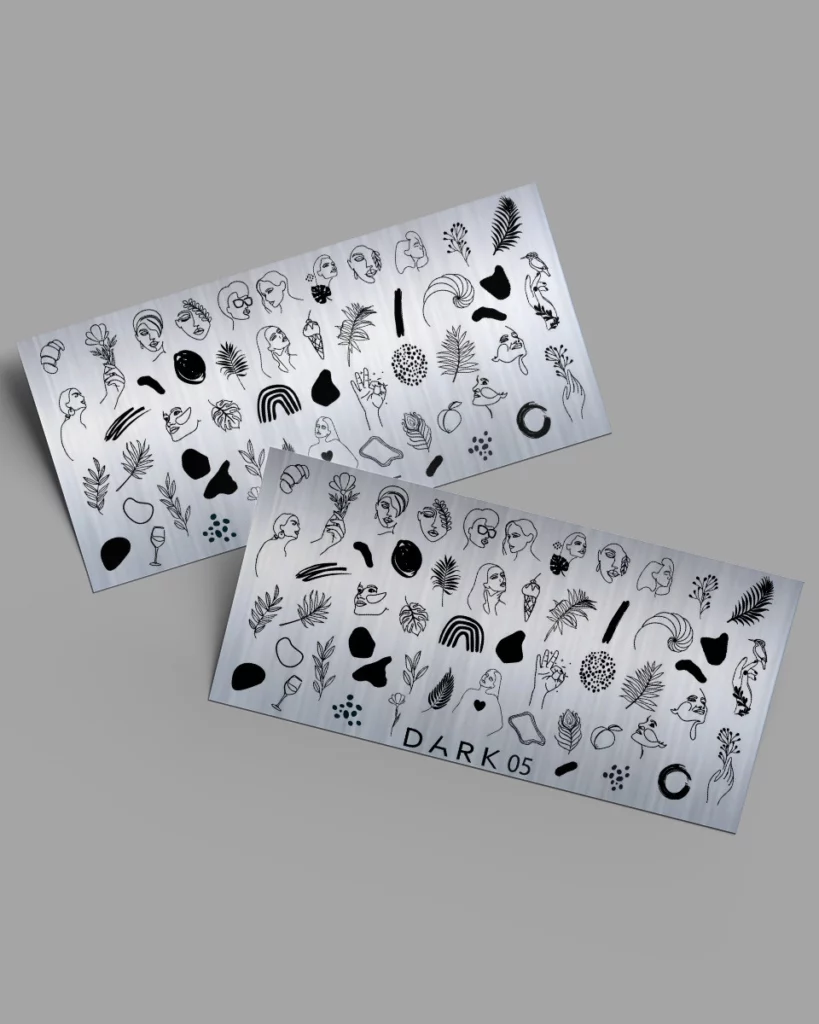 DARK Plate for stamping 05