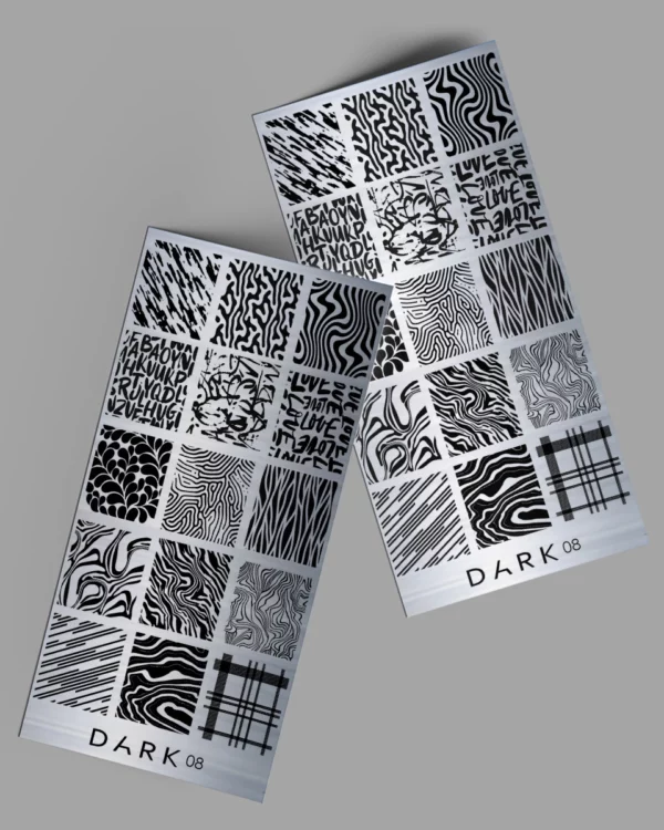 DARK Plate for stamping 08