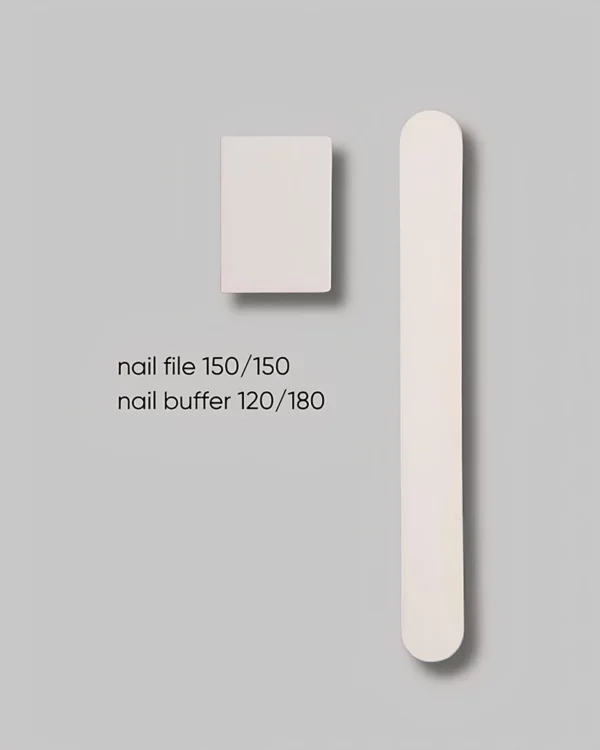 Dark Disposable set file 150/150 and buffer 120/180 grit