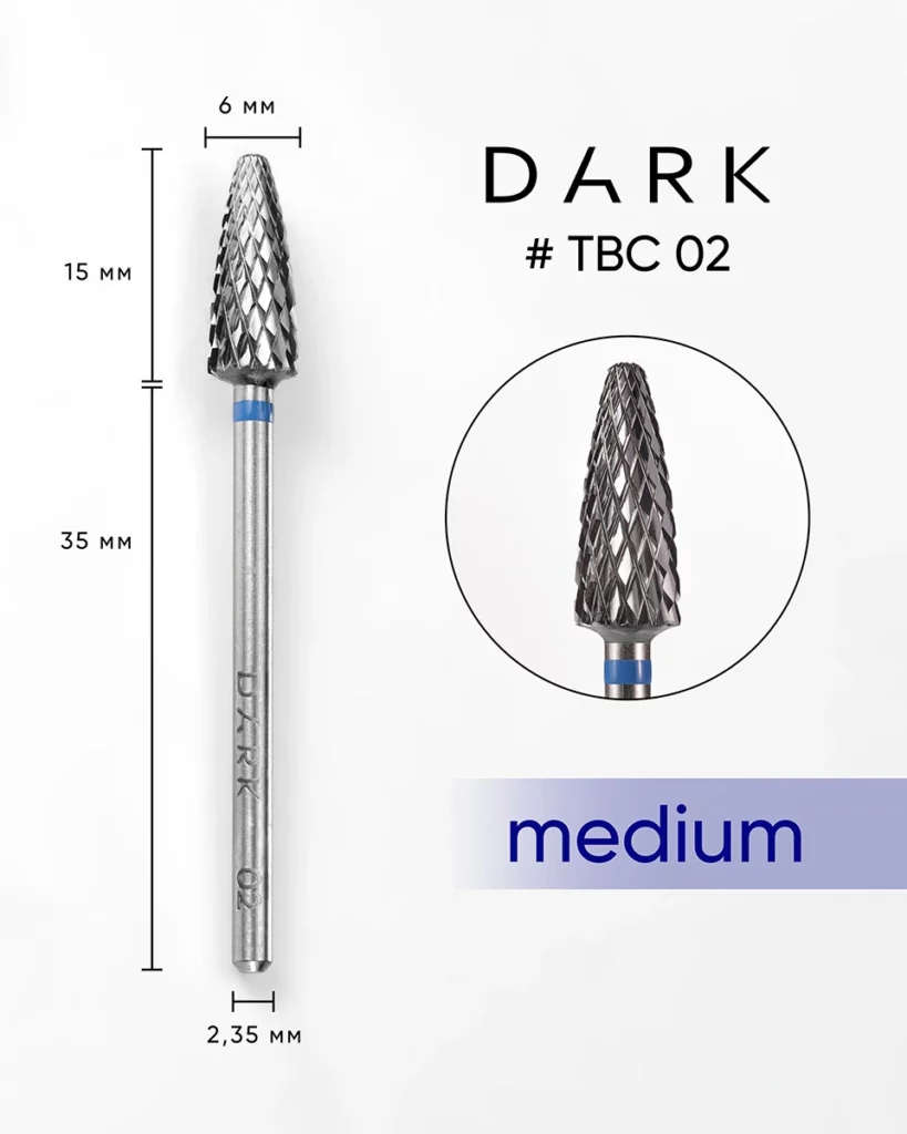 DARK drill bit TVS №02 blue