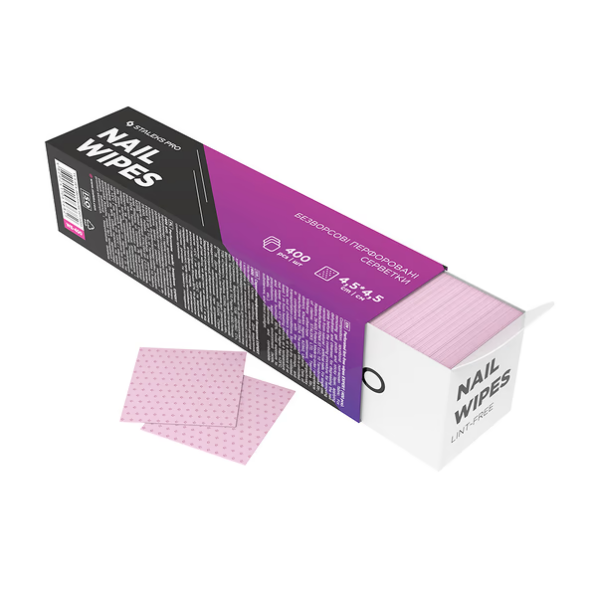 STALEKS EXPERT Lint-free perforated manicure wipes 400 pcs