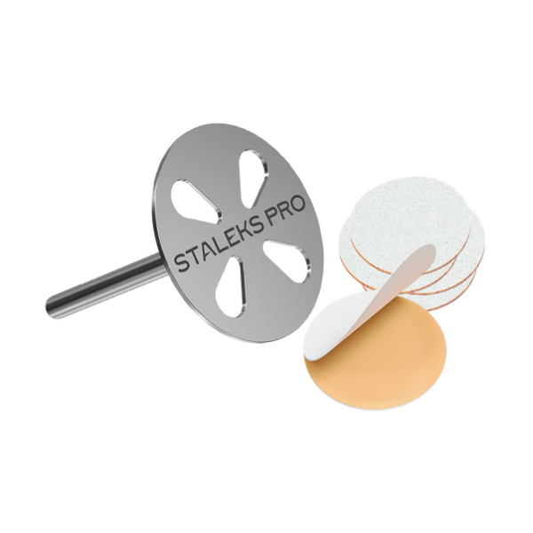 STALEKS PRO PODODISC Professional Pedicure Base Disc with Replaceable Files (S / M / L)