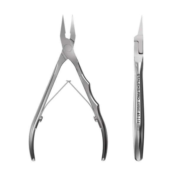 STALEKS PRO EXPERT 61 Professional Ingrown Nail Nippers (NE-61-16, 16 mm)