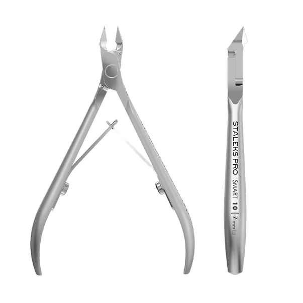 STALEKS PRO SMART 10 Professional Cuticle Nippers (NS-10-7, 7 mm)