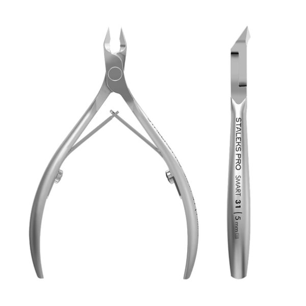 STALEKS PRO SMART 31 Professional Cuticle Nippers (NS-31-5, 5 mm)