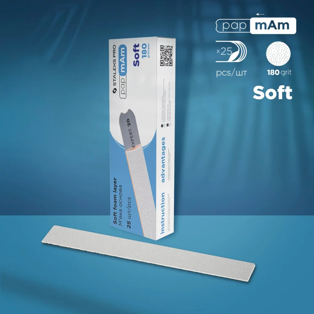 STALEKS EXPERT 20 papmAm Nail files for straight base on soft