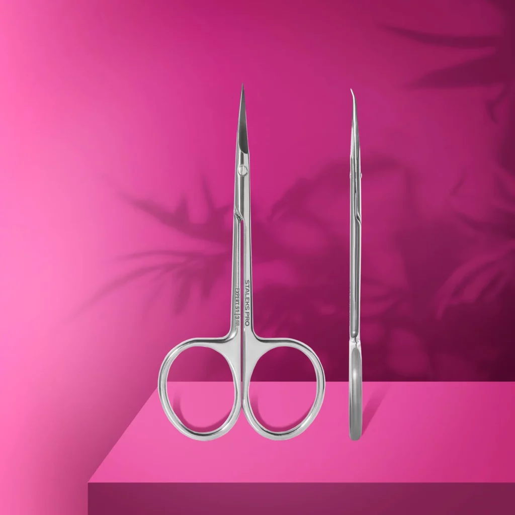 STALEKS EXPERT 51 TYPE 3 Professional cuticle scissors with hook