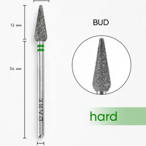 DARK nail drill bit Brunka (Green)