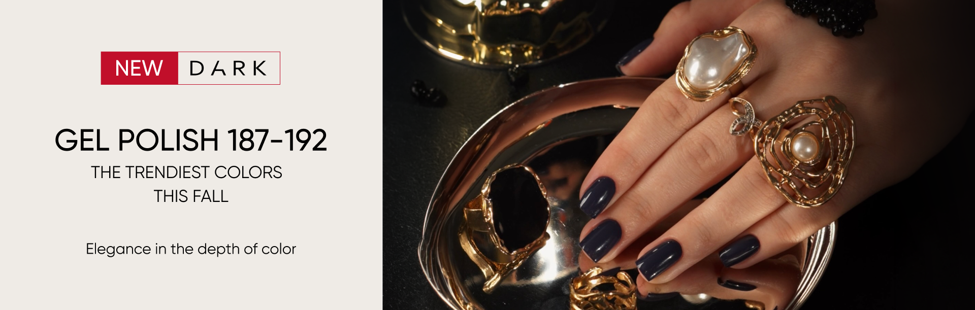 DARK Gel polish 187-192