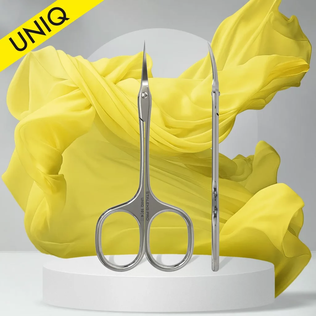STALEKS UNIQ 10 TYPE 4 Ballerina Professional cuticle scissors SQ-10/4