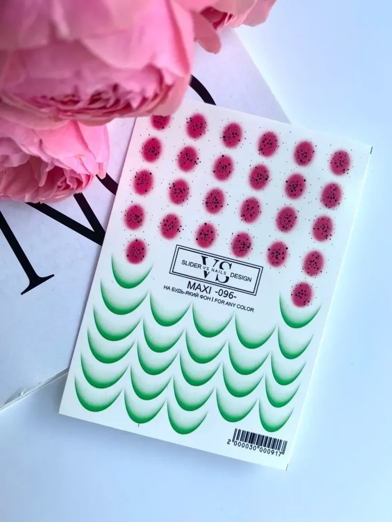 Slider design Nails MAXI -096