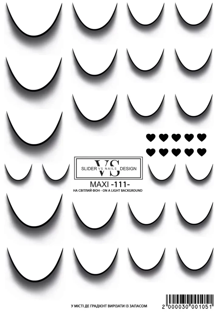 Slider design Nails MAXI -111