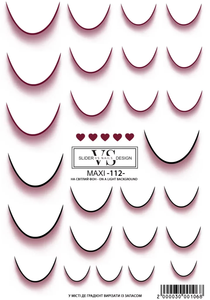 Slider design Nails MAXI -112