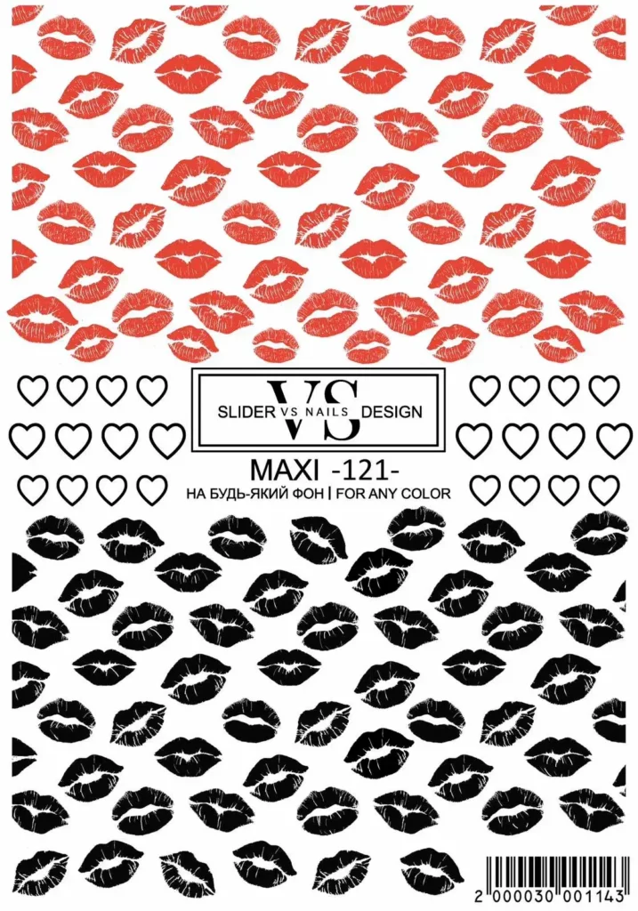 Slider design Nails MAXI -121