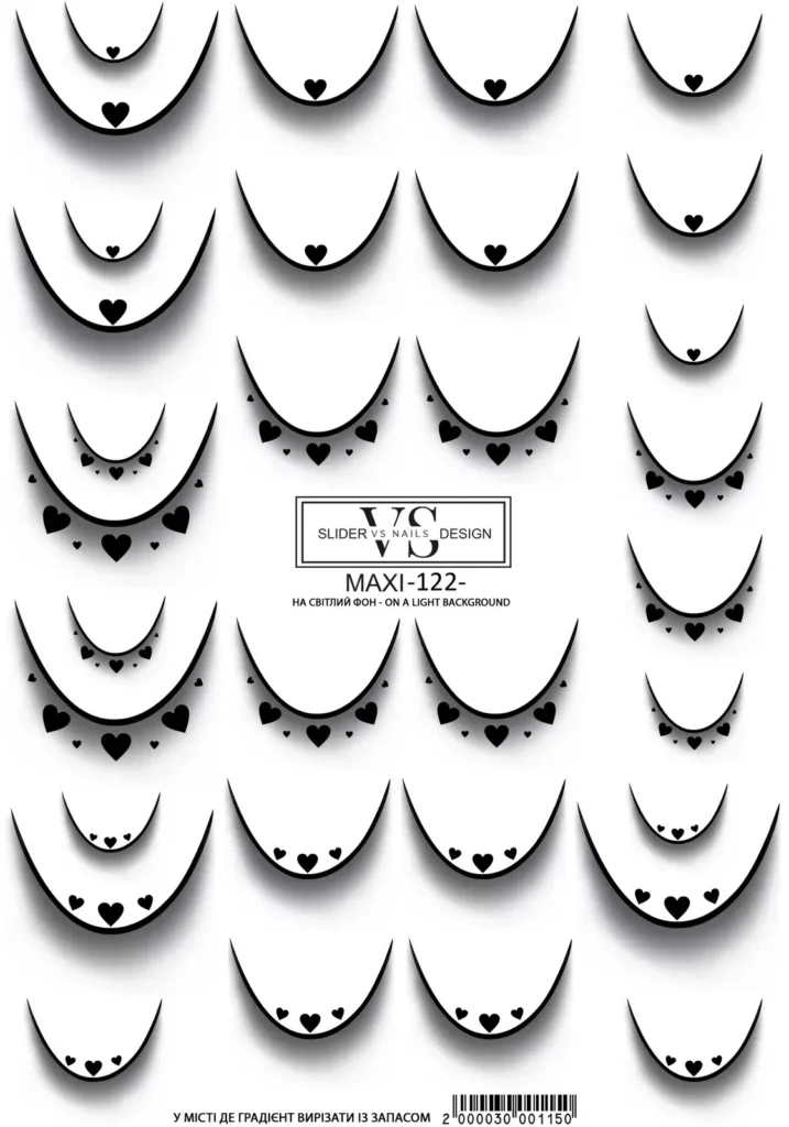 Slider design Nails MAXI -122