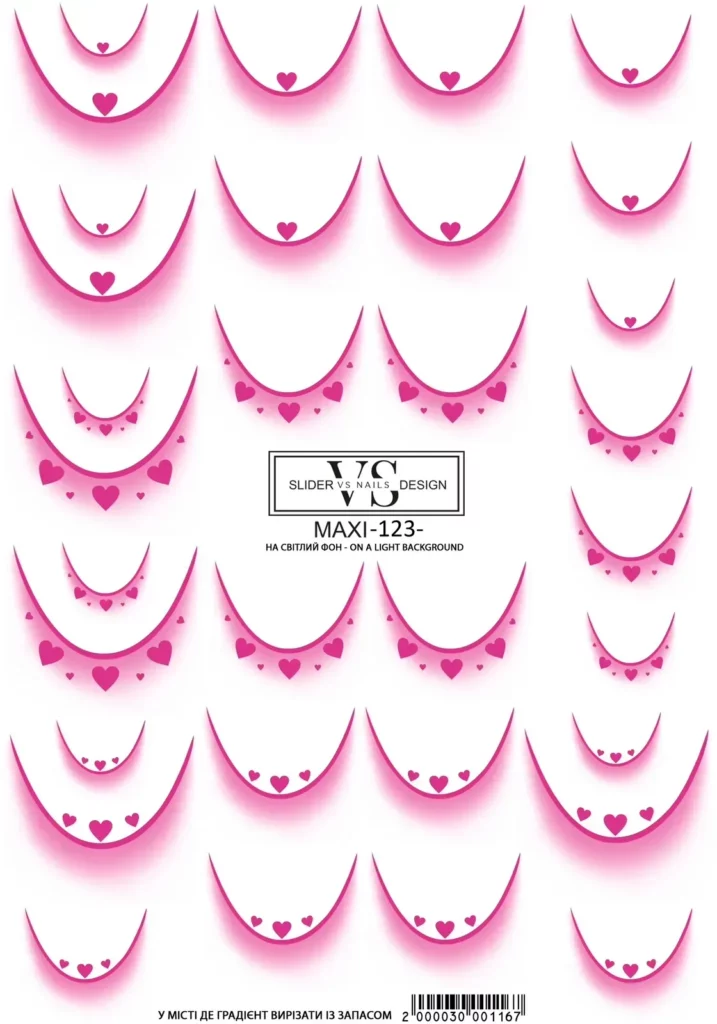 Slider design Nails MAXI -123