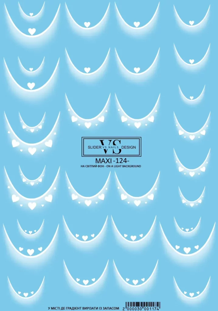 Slider design Nails MAXI -124