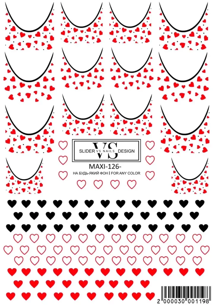 Slider design Nails MAXI -126