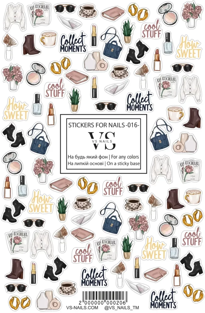 Stickers for nails - 016
