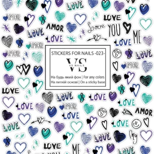 Stickers for nails - 023