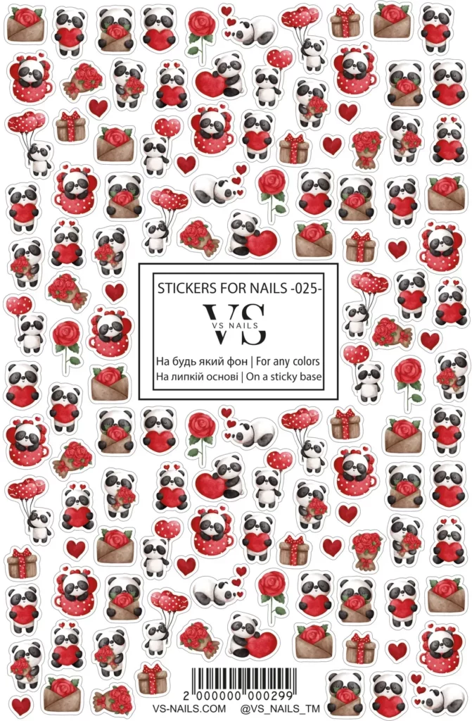 Stickers for nails - 025