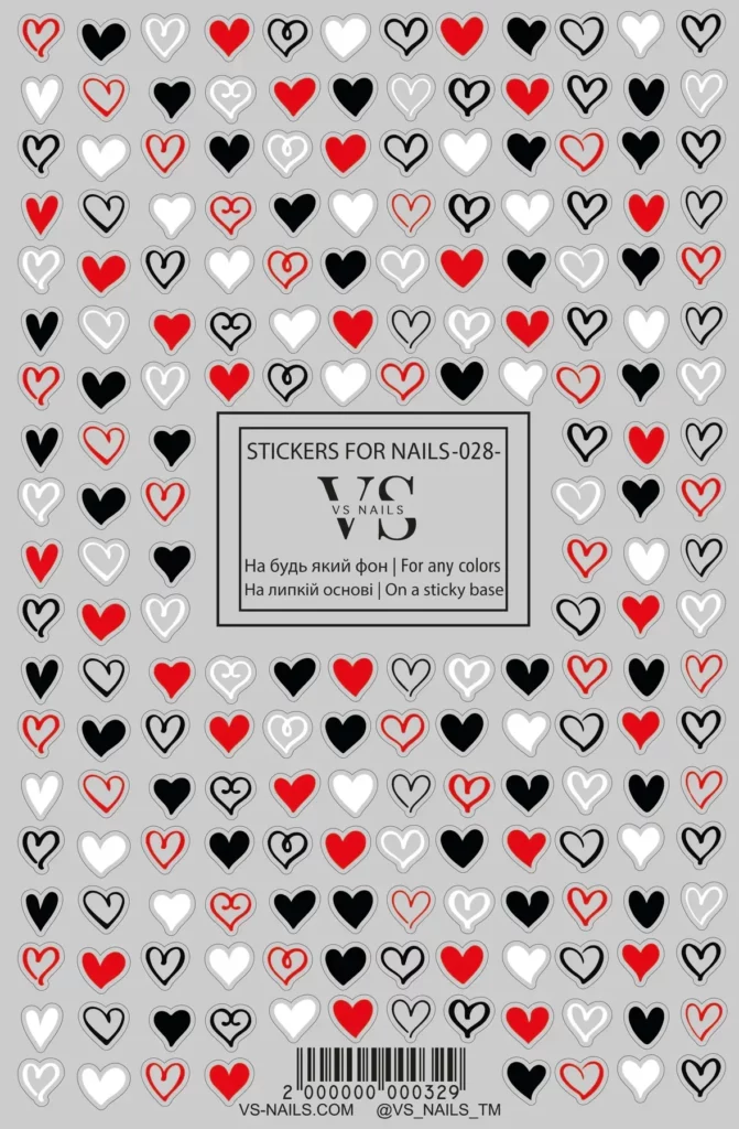 Stickers for nails - 028
