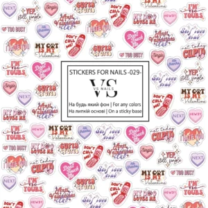 Stickers for nails - 029